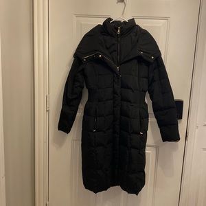 Coke Haan Signature Long Puffer Coat